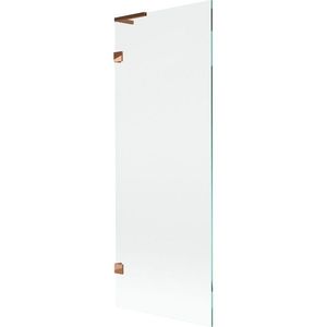 MEXEN/S - Lunar L vaňová zástena FIX 70 x 150, transparent, ružové zlato 897L-070-000-60-00 vyobraziť