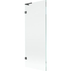 MEXEN/S - Lunar L vaňová zástena FIX 70 x 150, transparent, grafit kartáčovaná 897L-070-000-66-00 vyobraziť