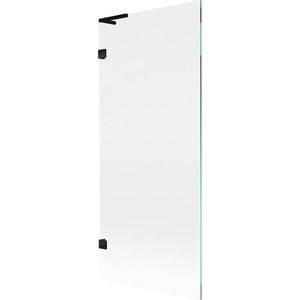 MEXEN/S - Lunar L vaňová zástena FIX 80 x 150, transparent, čierna 897L-080-000-70-00 vyobraziť