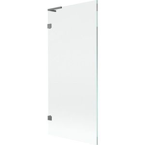 MEXEN/S - Lunar L vaňová zástena FIX 80 x 150, transparent, grafit metal 897L-080-000-95-00 vyobraziť