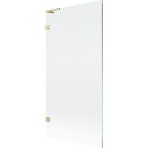 MEXEN/S - Lunar L vaňová zástena FIX 90 x 150, transparent, zlatá kartáčovaná 897L-090-000-55-00 vyobraziť