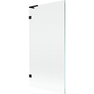 MEXEN/S - Lunar L vaňová zástena FIX 90 x 150, transparent, čierna 897L-090-000-70-00 vyobraziť