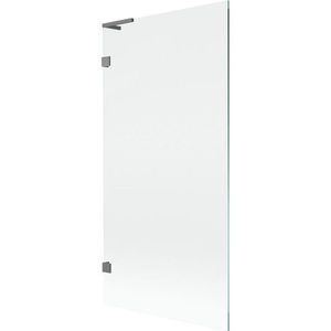 MEXEN/S - Lunar L vaňová zástena FIX 90 x 150, transparent, grafit metal 897L-090-000-95-00 vyobraziť