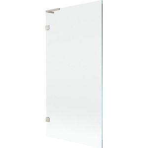 MEXEN/S - Lunar L vaňová zástena FIX 90 x 150, transparent, nikel kartáčovaný 897L-090-000-97-00 vyobraziť