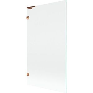 MEXEN/S - Lunar L vaňová zástena FIX 100 x 150, transparent, ružové zlato 897L-100-000-60-00 vyobraziť