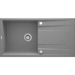 DEANTE DEANTE - Eridan šedá metalic - Granitový drez s odkvapkávačom ZQE_S713 vyobraziť