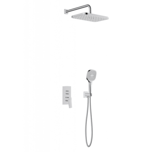 KFA - Súprava sprchová Malaga, podomietková, chróm 4529-501-00 vyobraziť