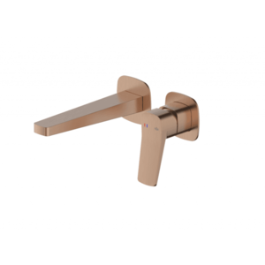 KFA - Batéria Malaga, umývadlová, podomietková, nástenná, PVD brúsené ružové zlato 4529-810-34 vyobraziť