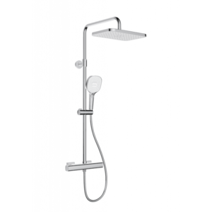 KFA - Dažďová hlavica Malaga s termostatickou sprchou, nástenná, chróm 5756-910-00 vyobraziť