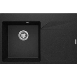 DEANTE DEANTE - Evora grafitový granitový drez, 1-bowl s odkvapkávacou plochou - vpravo ZQJ_211P vyobraziť