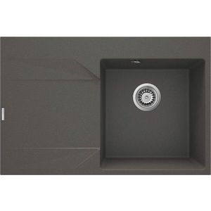 DEANTE DEANTE - Evora antracitový metalický granitový drez, 1-bowl s odkvapkávacou plochou - vľavo ZQJ_T11L vyobraziť