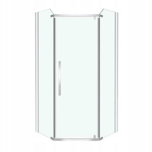 KERRA - Sprchová kabína päťuholníková Glasgow Plus 90x90 5907548112453 vyobraziť