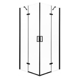 KERRA - Sprchovací kút Flow 90 Čierny (bez vaničky) 5907548116468 vyobraziť