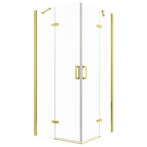 KERRA - Sprchovací kút Flow 90 Zlatý (bez vaničky) 5907548116475 vyobraziť