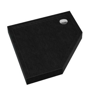 KERRA - Vanička päťboká Prato 90 (čierny, štruktúra) 5907548117441 vyobraziť