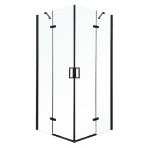 KERRA - Sprchovací kút Flow 80 Čierny (bez vaničky) 5907548117847 vyobraziť