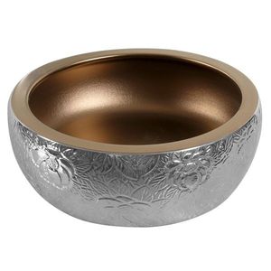 KERRA - Umývadlo na dosku KR-124 (chrómovo hnedé) 5907548118240 vyobraziť