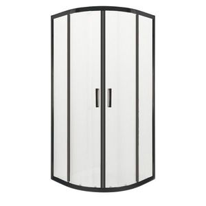 KERRA - Sprchovací kút bez vaničky Soho 80 (čierny) 5907548118721 vyobraziť