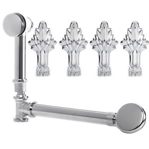 KERRA - Súprava do vane Antica ACHR (Chróm) 5907548107565 vyobraziť