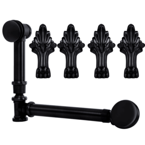 KERRA - Súprava k vani Antica ACZ (čierny mat) 5907548115720 vyobraziť