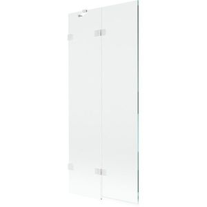 MEXEN/S - Lunar vaňová zástena 2-krídlová ľavá 80 x 150, transparent, biela 897-080-100-20-00-L vyobraziť
