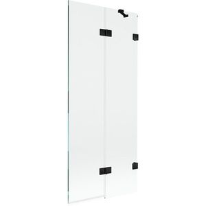 MEXEN/S - Lunar vaňová zástena 2-krídlová pravá 80 x 150, transparent, čierna 897-080-100-70-00-P vyobraziť