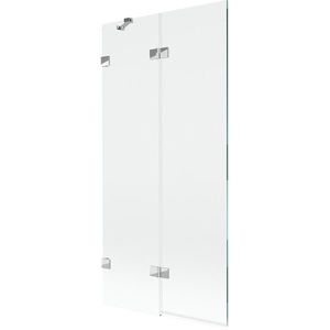 MEXEN/S - Lunar vaňová zástena 2-krídlová ľavá 90 x 150, transparent, chróm 897-090-100-01-00-L vyobraziť