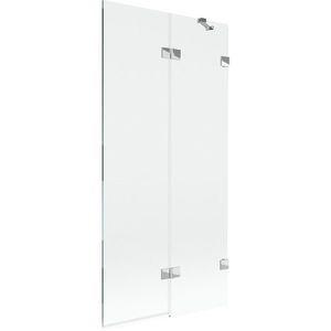 MEXEN/S - Lunar vaňová zástena 2-krídlová pravá 90 x 150, transparent, chróm 897-090-100-01-00-P vyobraziť