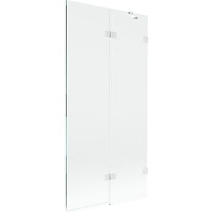 MEXEN/S - Lunar vaňová zástena 2-krídlová pravá 90 x 150, transparent, biela 897-090-100-20-00-P vyobraziť