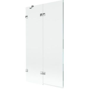 MEXEN/S - Lunar vaňová zástena 2-krídlová ľavá 100 x 150, transparent, chróm 897-100-100-01-00-L vyobraziť