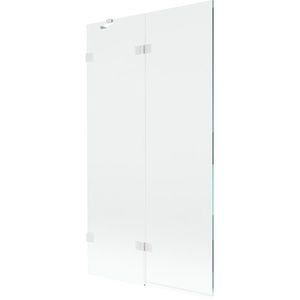 MEXEN/S - Lunar vaňová zástena 2-krídlová ľavá 100 x 150, transparent, biela 897-100-100-20-00-L vyobraziť