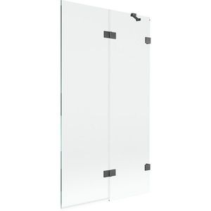 MEXEN/S - Lunar vaňová zástena 2-krídlová pravá 100 x 150, transparent, grafit kartáčovaná 897-100-100-66-00-P vyobraziť