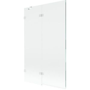 MEXEN/S - Lunar vaňová zástena 2-krídlová ľavá 110 x 150, transparent, biela 897-110-100-20-00-L vyobraziť