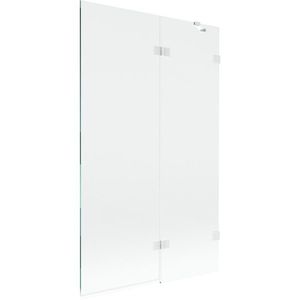MEXEN/S - Lunar vaňová zástena 2-krídlová pravá 110 x 150, transparent, biela 897-110-100-20-00-P vyobraziť