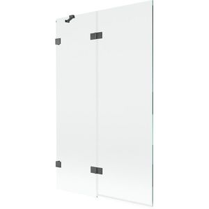 MEXEN/S - Lunar vaňová zástena 2-krídlová ľavá 110 x 150, transparent, grafit kartáčovaná 897-110-100-66-00-L vyobraziť