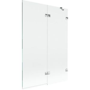 MEXEN/S - Lunar vaňová zástena 2-krídlová pravá 120 x 150, transparent, chróm 897-120-100-01-00-P vyobraziť