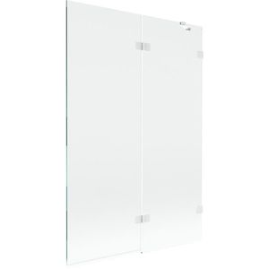 MEXEN/S - Lunar vaňová zástena 2-krídlová pravá 120 x 150, transparent, biela 897-120-100-20-00-P vyobraziť