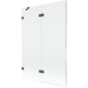 MEXEN/S - Lunar vaňová zástena 2-krídlová ľavá 120 x 150, transparent, grafit kartáčovaná 897-120-100-66-00-L vyobraziť