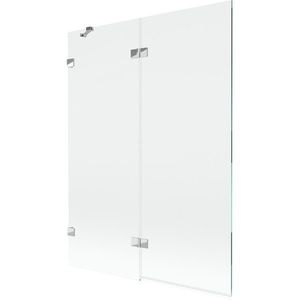 MEXEN/S - Lunar vaňová zástena 2-krídlová ľavá 130 x 150, transparent, chróm 897-130-100-01-00-L vyobraziť