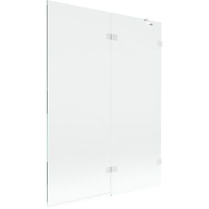 MEXEN/S - Lunar vaňová zástena 2-krídlová pravá 130 x 150, transparent, biela 897-130-100-20-00-P vyobraziť