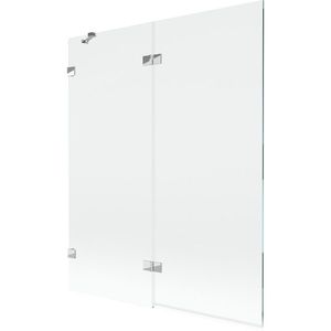 MEXEN/S - Lunar vaňová zástena 2-krídlová ľavá 140 x 150, transparent, chróm 897-140-100-01-00-L vyobraziť