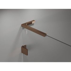 MEXEN/S - Lunar L vaňová zástena 2-krídlová pravá 100 x 150, transparent, ružové zlato 897L-100-100-60-00-P vyobraziť