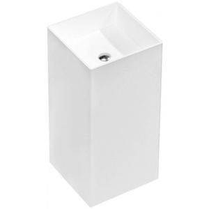 MEXEN - Xola-2 Voľne stojace umývadlo z liateho mramoru 45 x 45, biela mat 26594500 vyobraziť