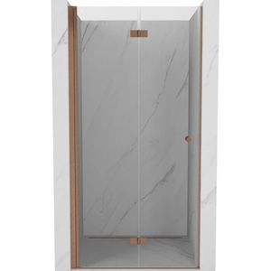 MEXEN - MIST dverná časť zalamovacia 120x200 cm 6mm meď kartáčovaná, číra, ľavé 8A6-120-000-65-00-L vyobraziť