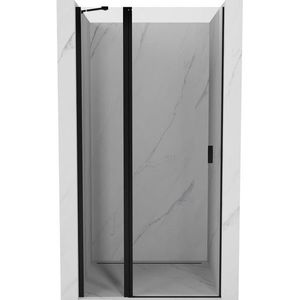 MEXEN - Mist sprchové dvere krídlové 90, transparent, čierna 8A4-090-000-70-00 vyobraziť