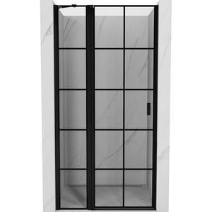 MEXEN - Mist sprchové dvere krídlové ľavé 105, čierna dekor, čierna 8A4-105-000-70-77-L vyobraziť