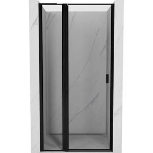 MEXEN/S - Mist L sprchové dvere krídlové ľavé 105, čierny okraj, čierna 8A4L-105-000-70-70-L vyobraziť