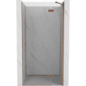 MEXEN/S - Mist-H sprchové dvere krídlové pravé 100, transparent, meď kartáčovaná 8A5-100-000-65-00-P vyobraziť