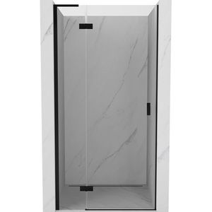 MEXEN/S - Mist-H L sprchové dvere krídlové ľavé 70, transparent, čierna 8A5L-070-000-70-00-L vyobraziť