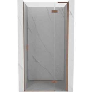 MEXEN/S - Mist-H L sprchové dvere krídlové pravé 75, transparent, meď kartáčovaná 8A5L-075-000-65-00-P vyobraziť